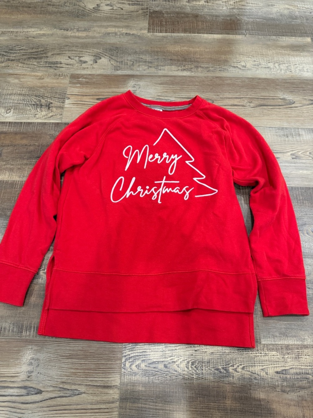 Merry Christmas Red Women's Sweatshirt